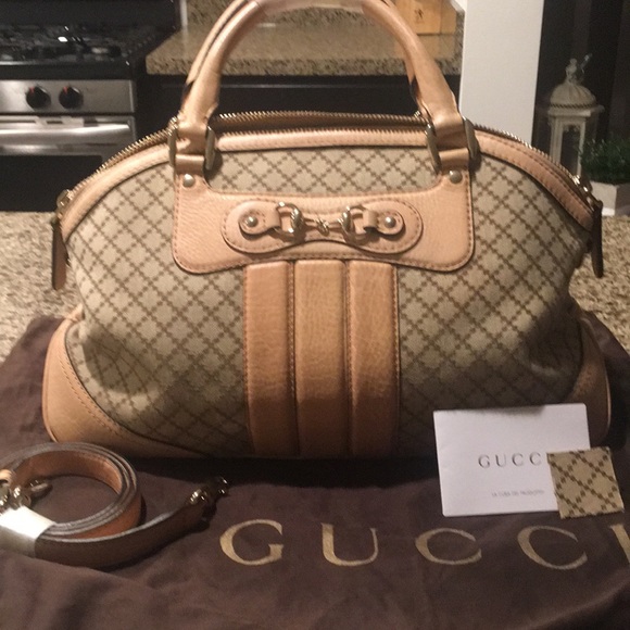 Gucci Handbags - Gucci Diamante Shoulder Bag